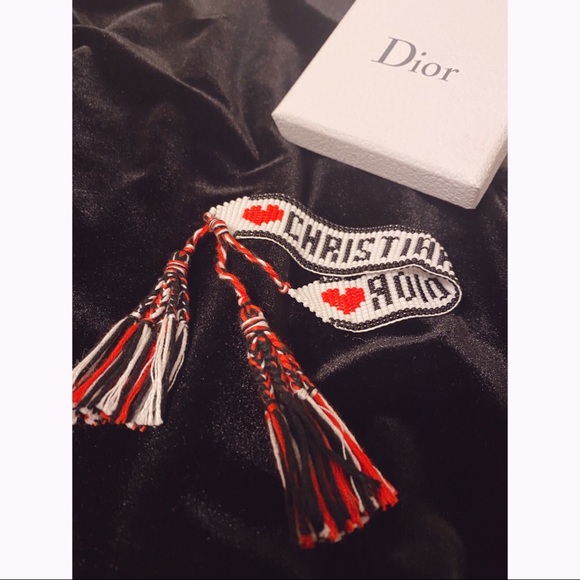 ❌Sold❌ Christian Dior J’ADIOR Bracelet Tassel Knit - Picture 3 of 8